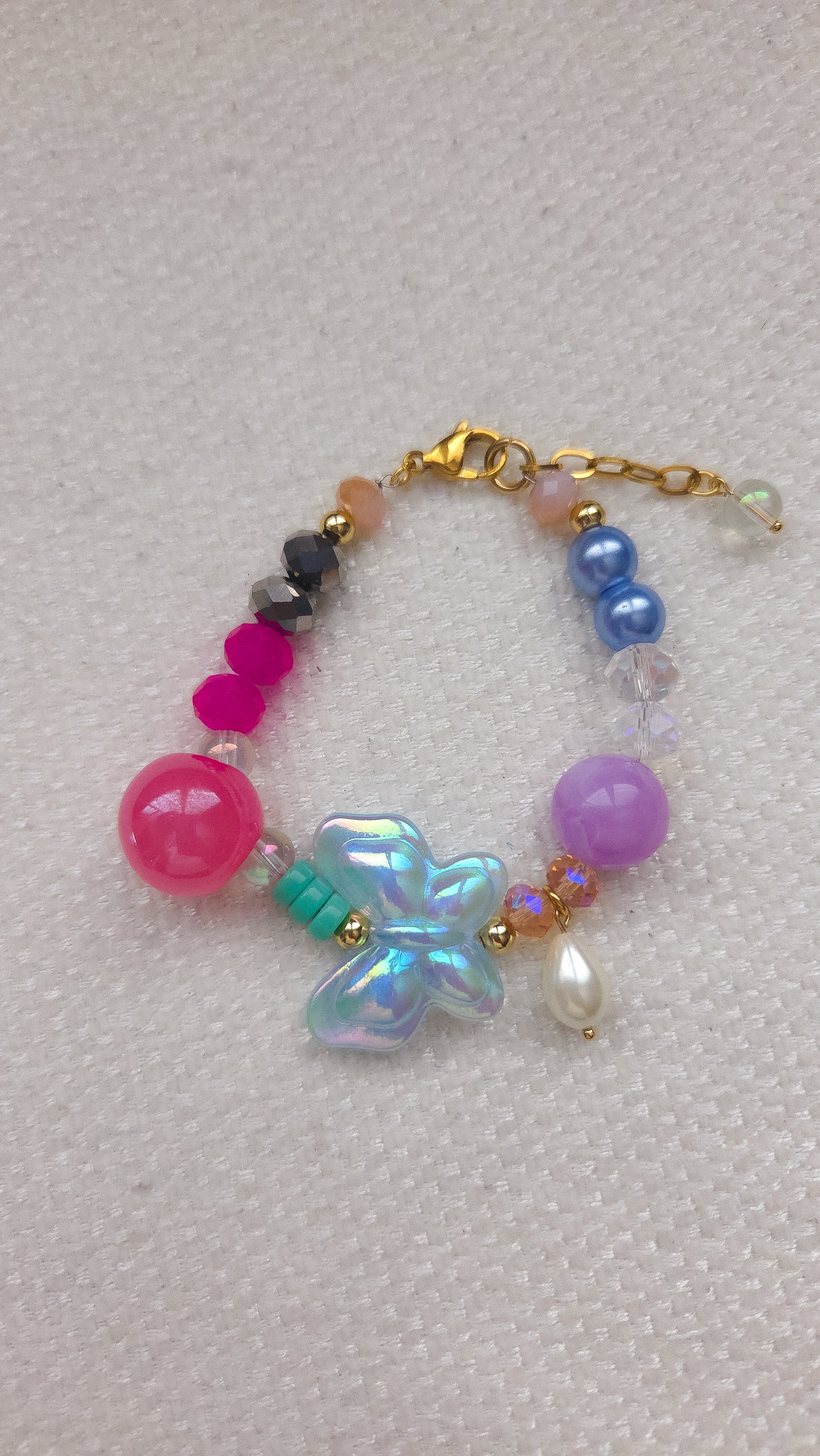 Iridescent Butterfly Bracelet