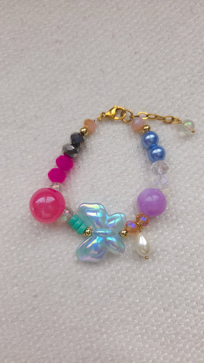 Iridescent Butterfly Bracelet