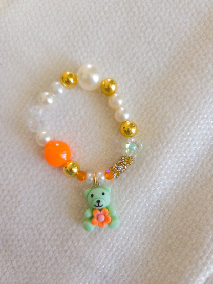 Bloom Bear Bracelet 🧸🌸