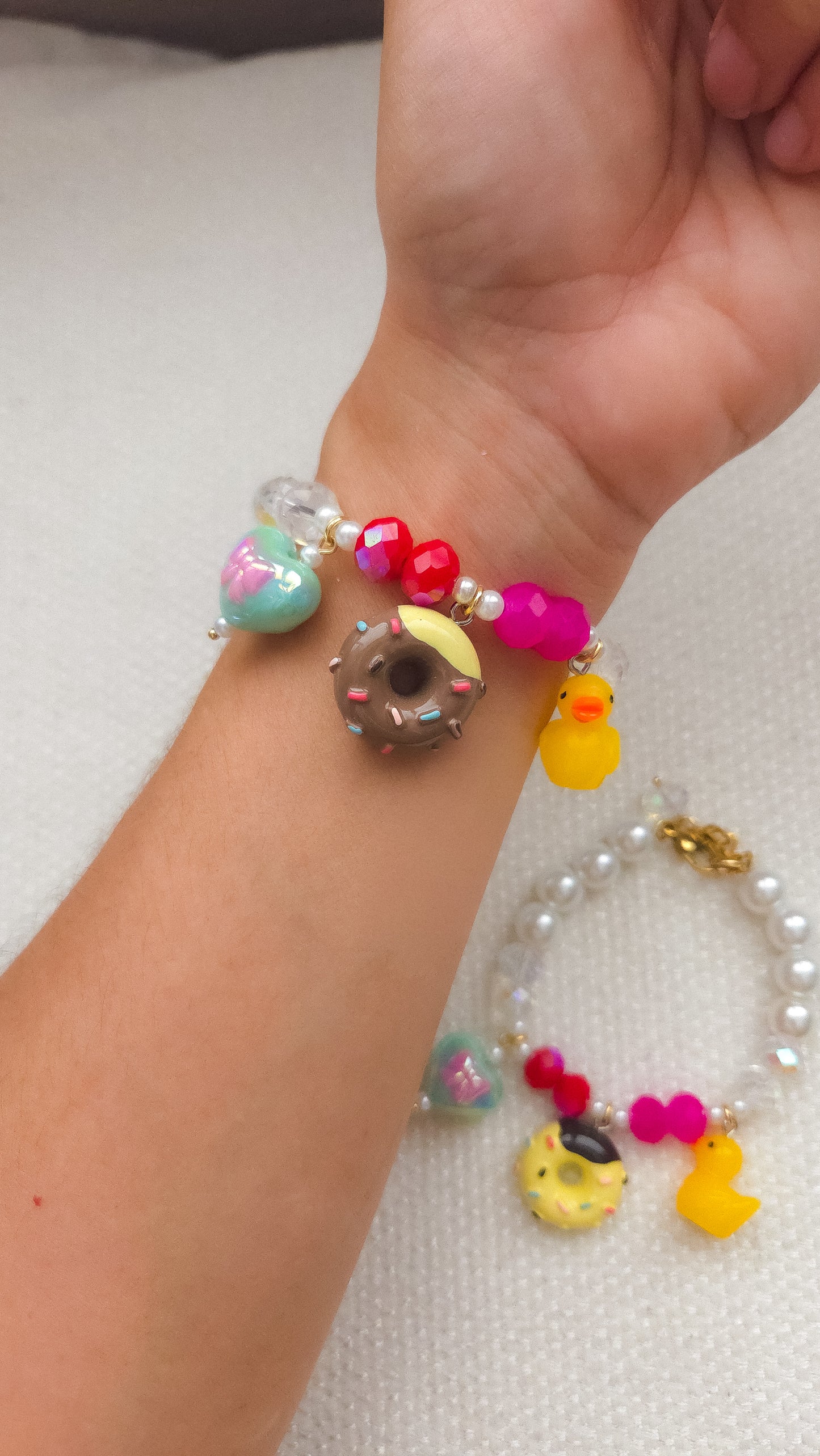Donut Ducky Love Bracelet