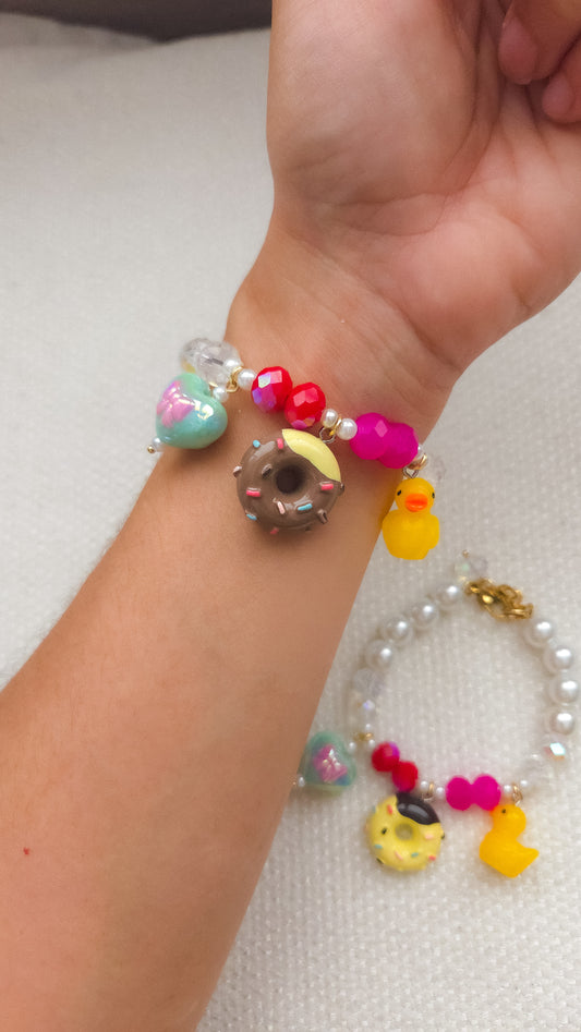 Donut Ducky Love Bracelet