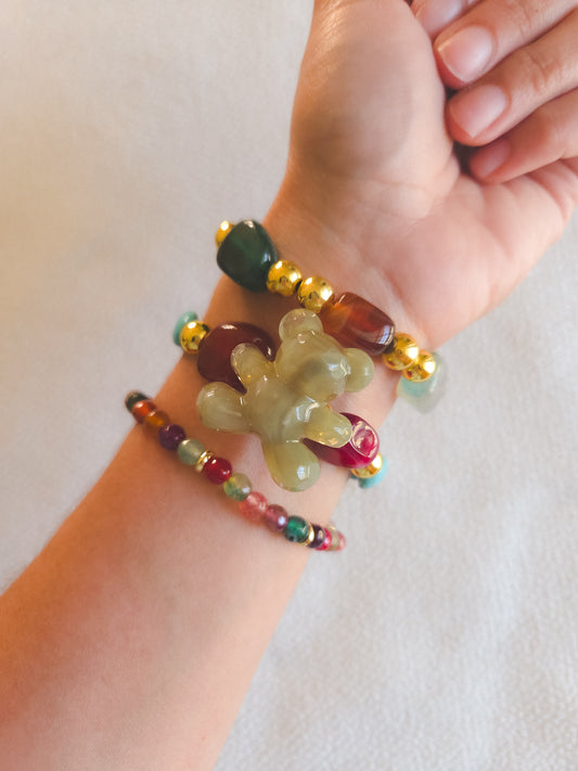 Treasure Teddy Bracelet Stack ✨️