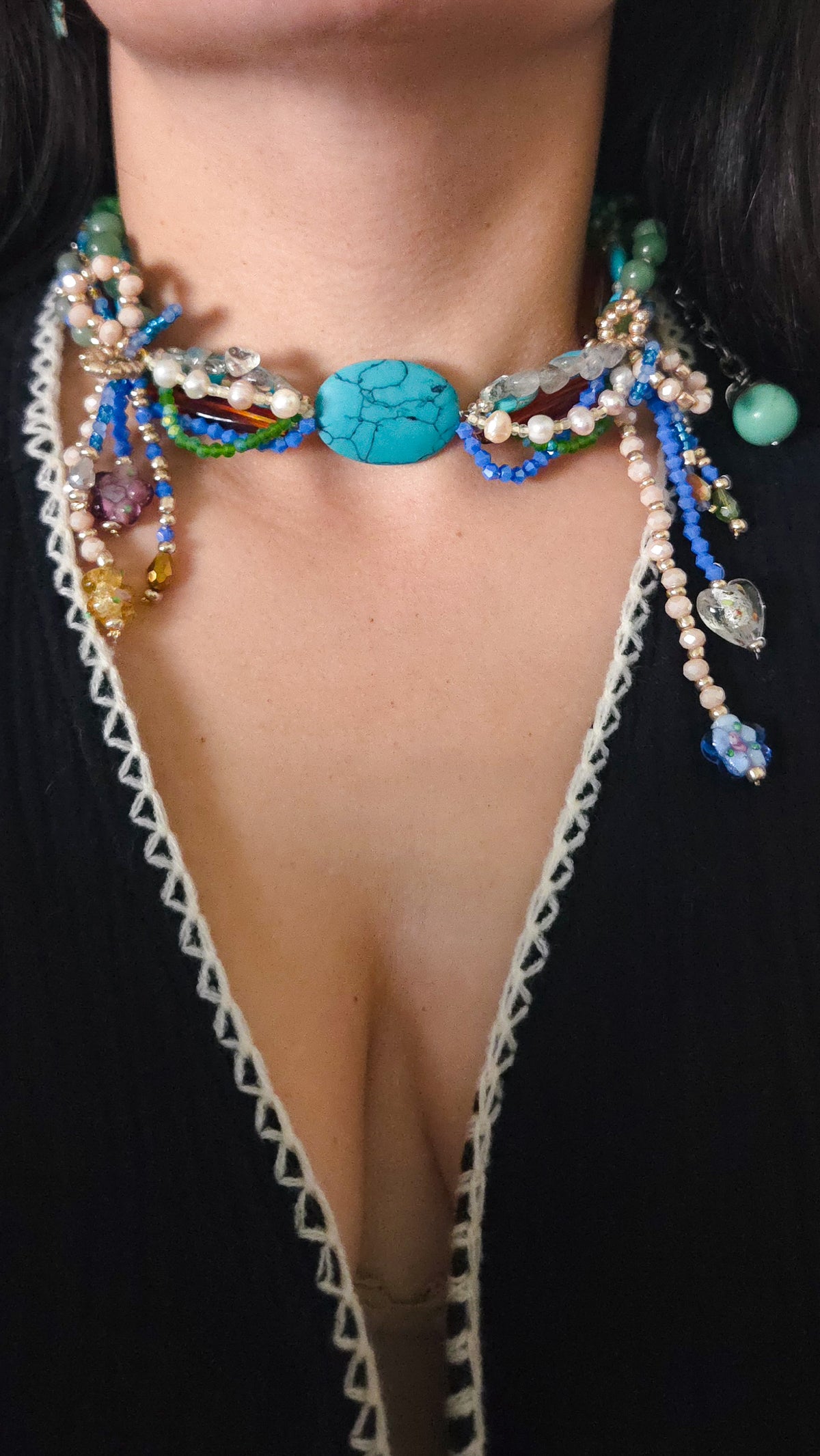 Turquoise Daydream Choker