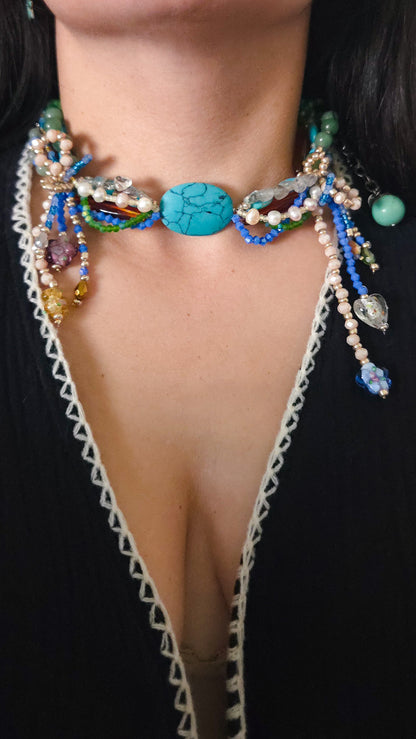 Turquoise Daydream Choker