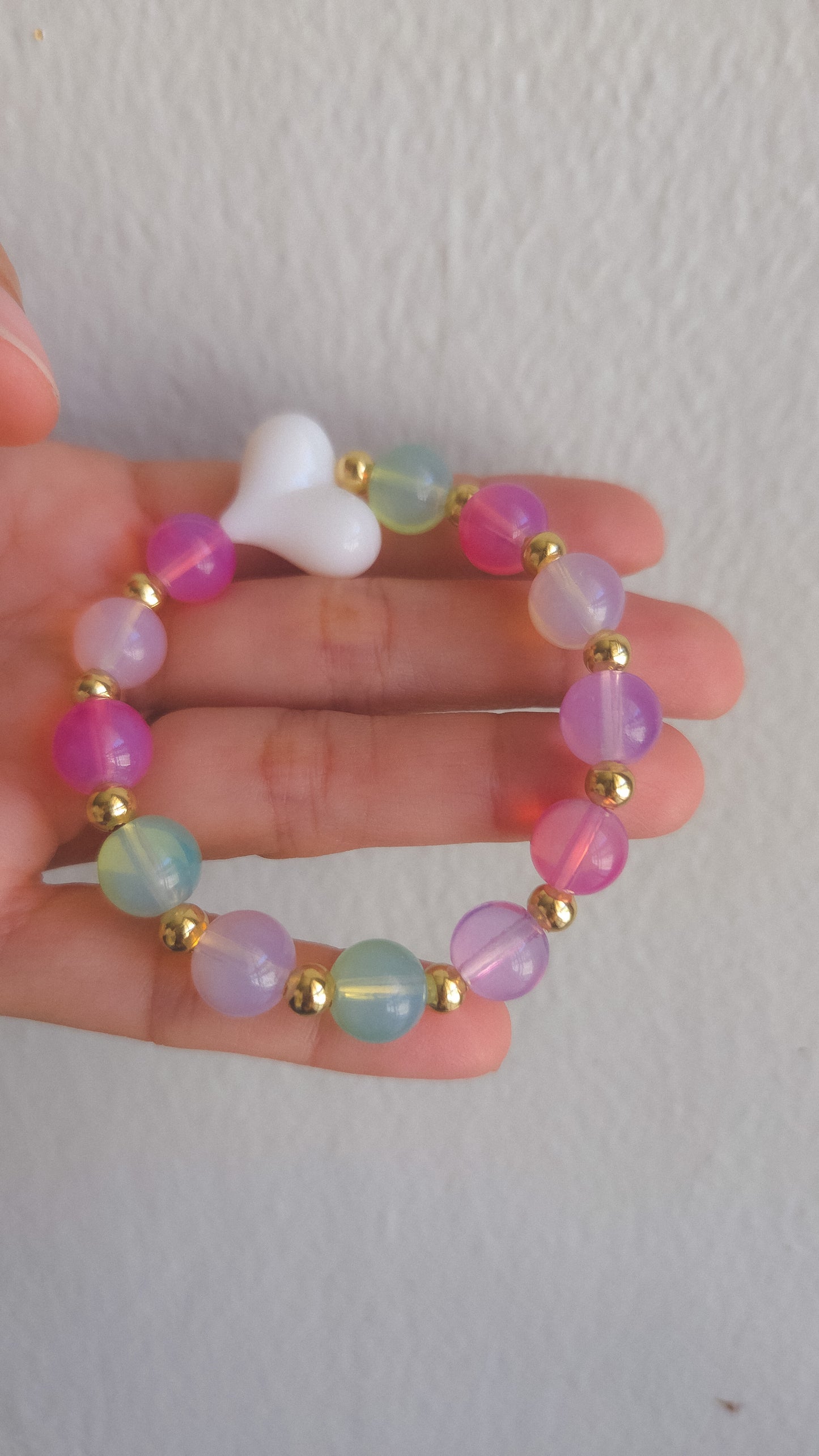Candy Heart Glow Bracelet