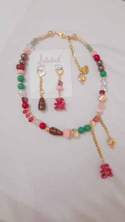 Ruby Pop Teddy Set ❤️🧸