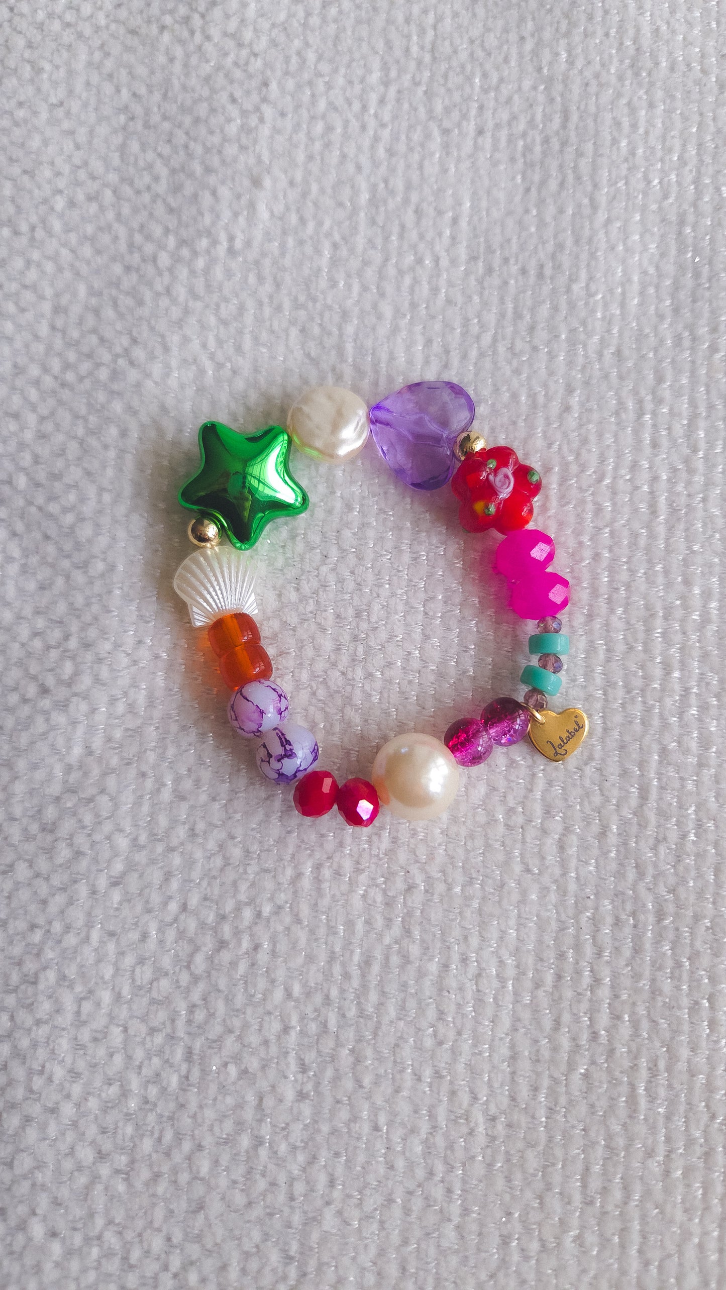 Green Star Candy Bracelet