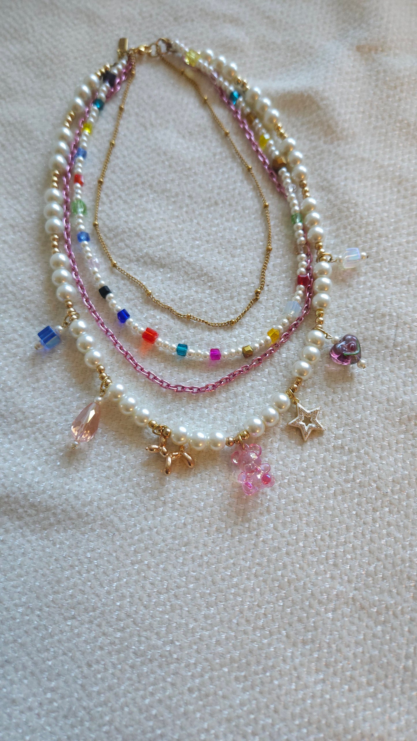 Color Pop Layers Necklace