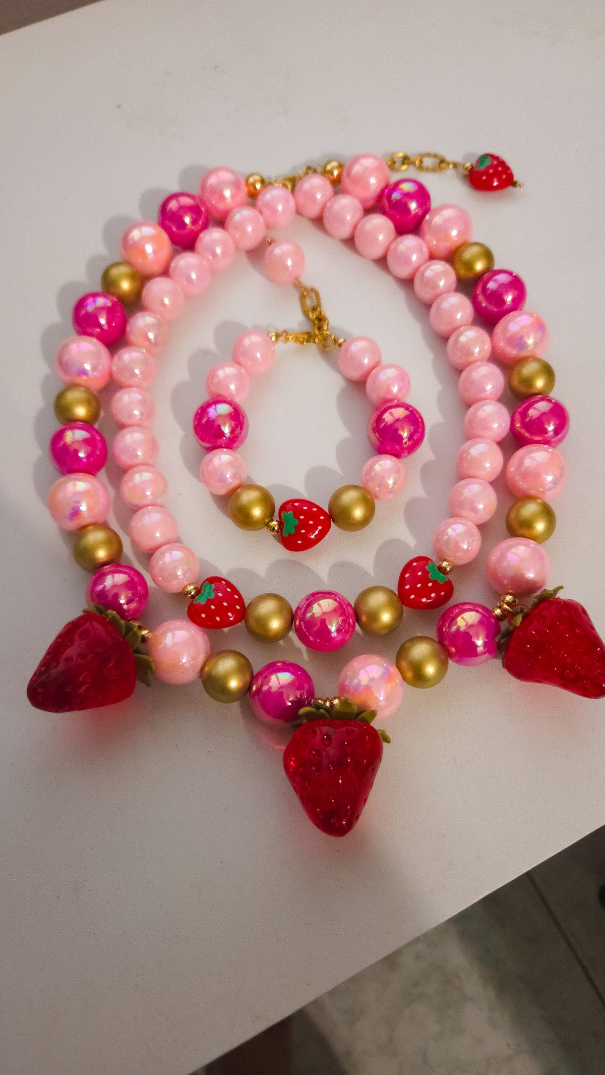 Strawberry Pop Bracelet
