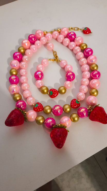 Strawberry Pop Bracelet
