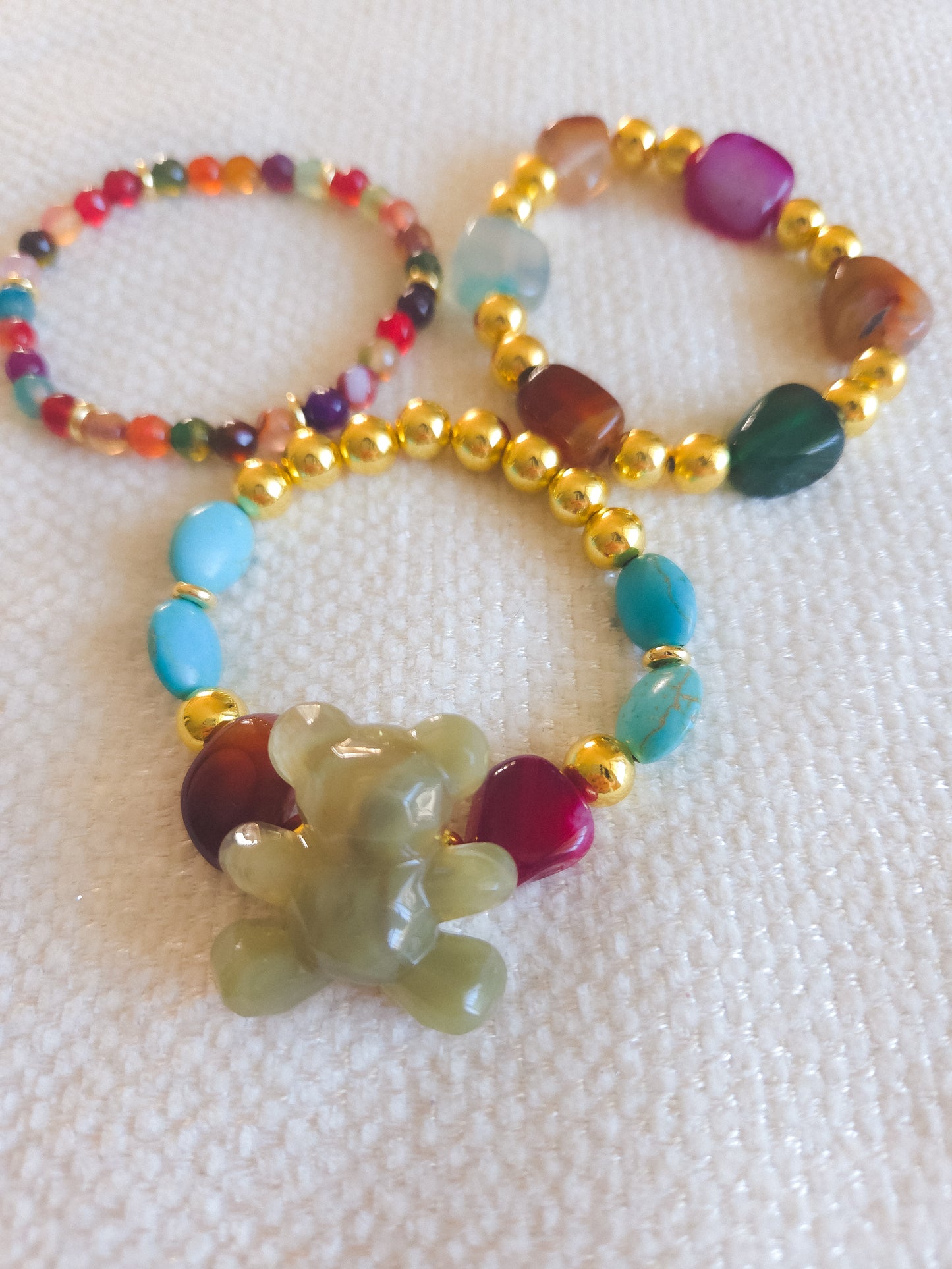 Treasure Teddy Bracelet Stack ✨️