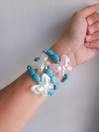 Turquoise Butterfly Bracelet 🦋