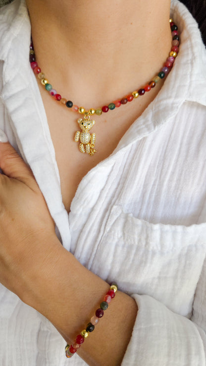 ✨ The Darling Teddy Necklace