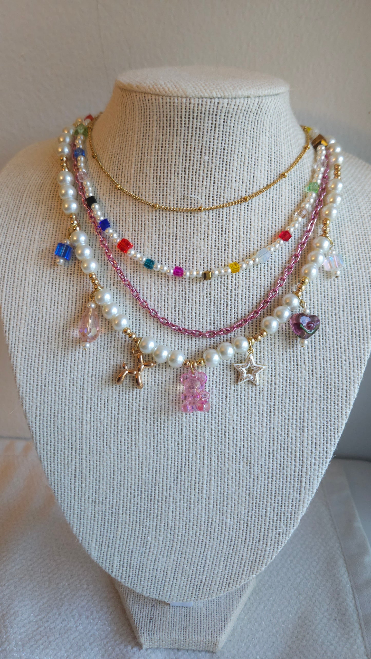 Color Pop Layers Necklace