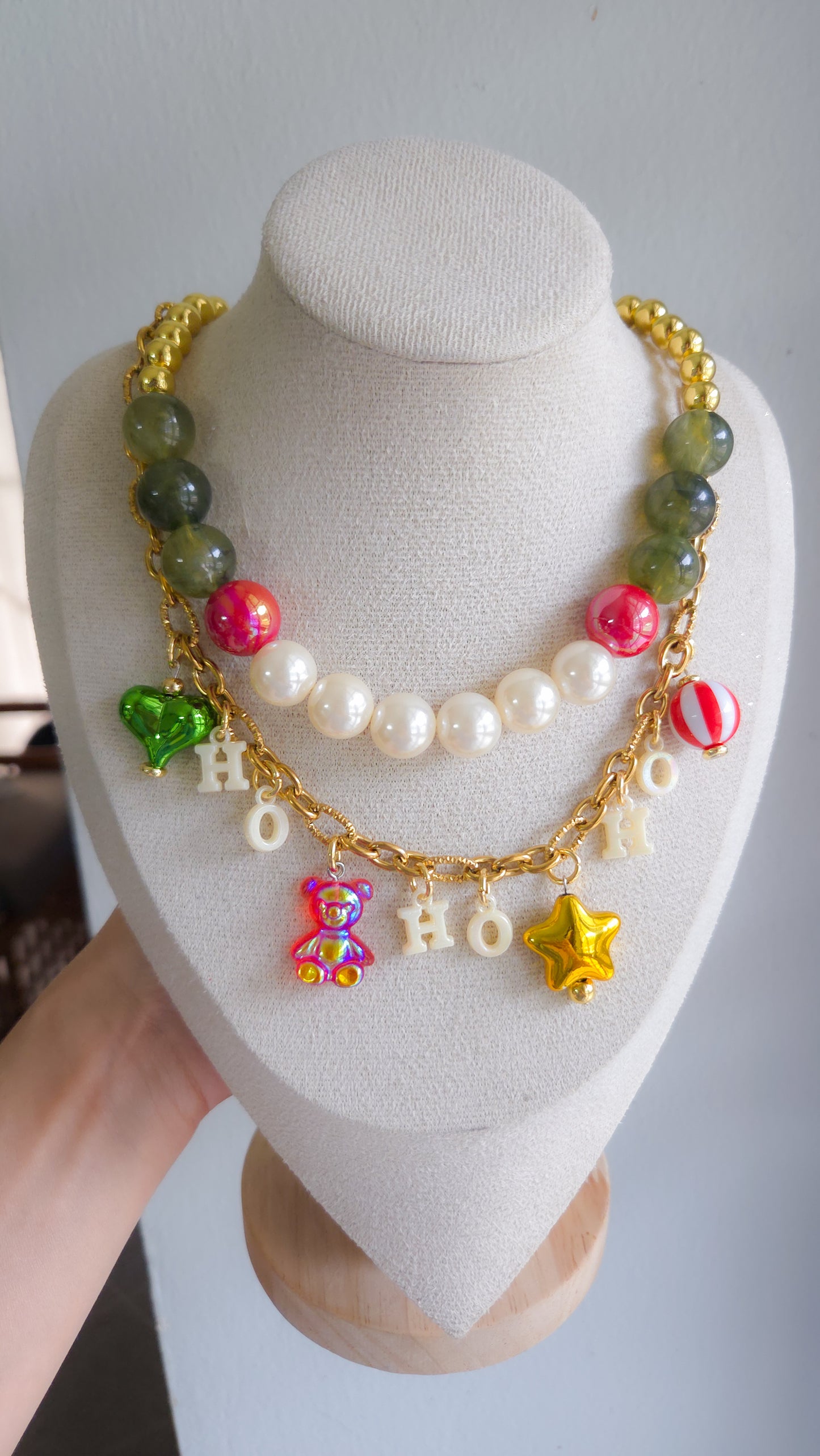 🎄Ho-Ho-Holiday Sparkle Bracelet| Dopamine Dressing | Statement Jewelry
