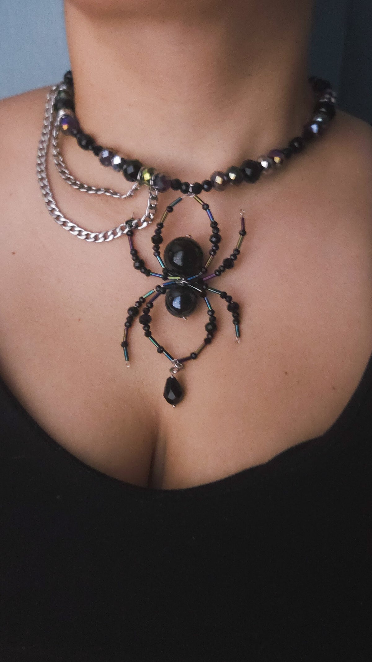 Midnight Widow Necklace