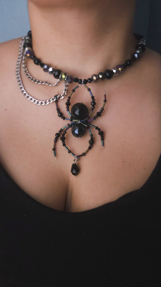 Midnight Widow Necklace