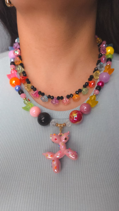 Balloon Pup Party Necklace