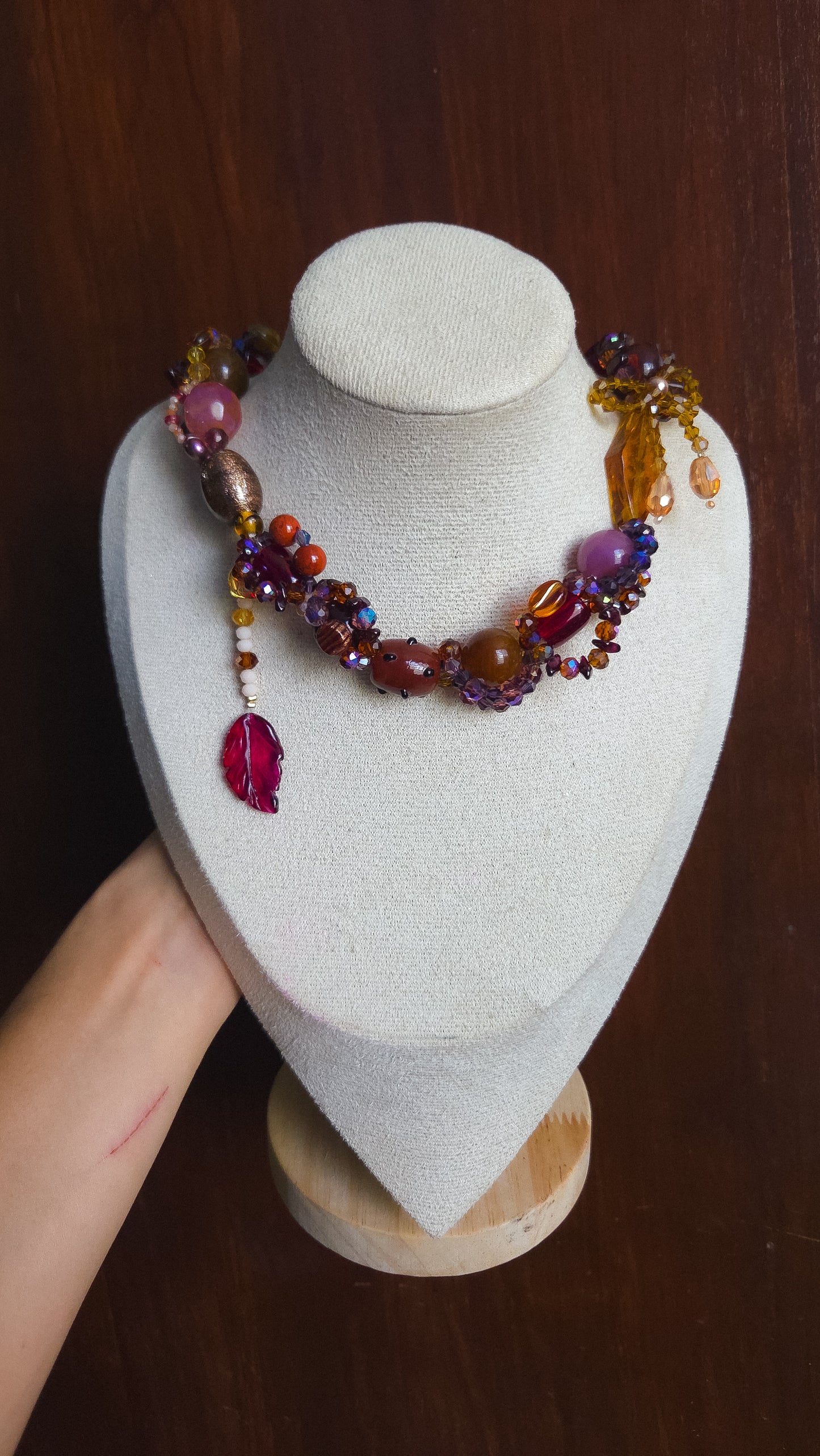 Autumn Ember Necklace 🤎