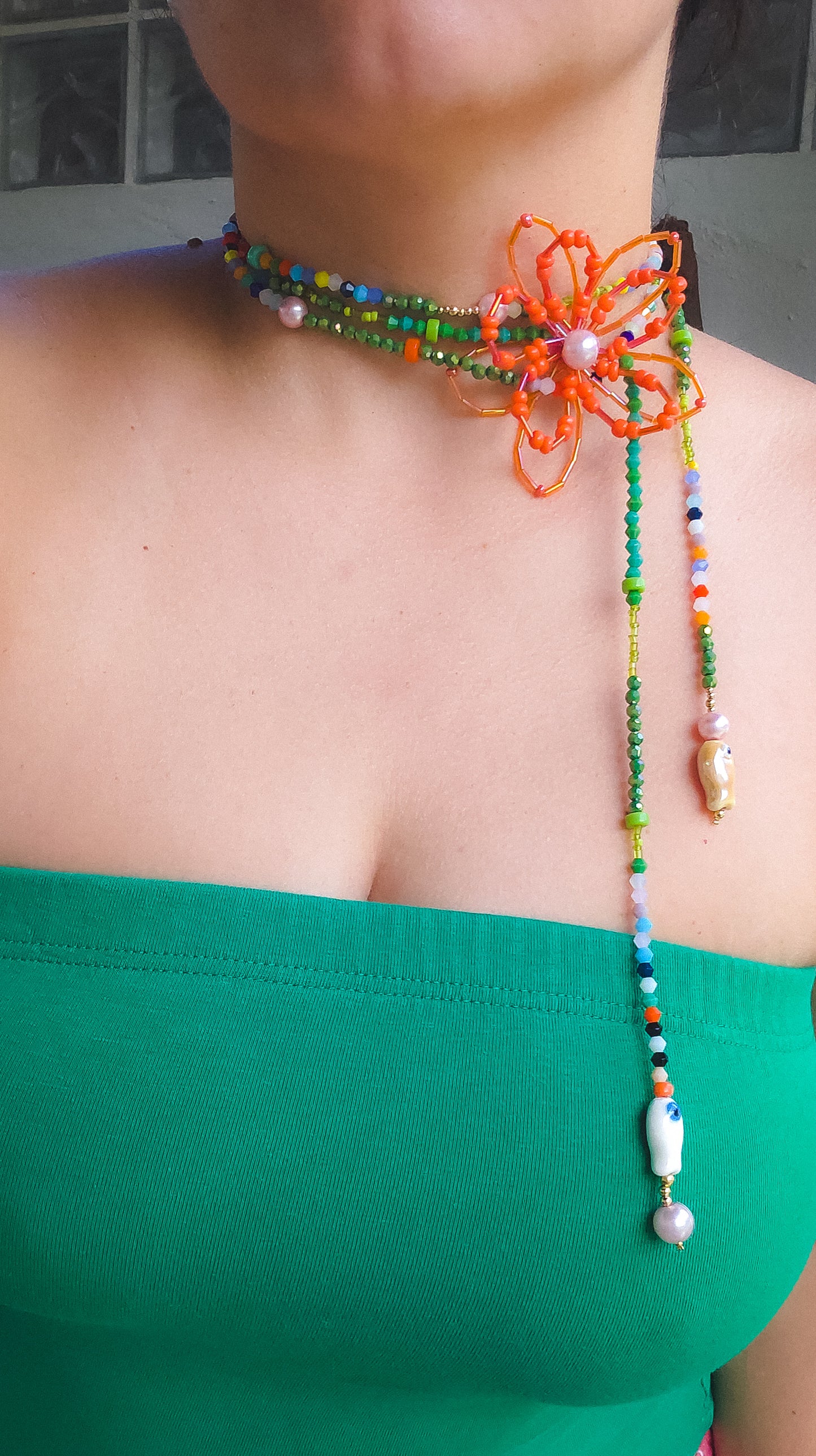 Flamboyán Bloom Lariat