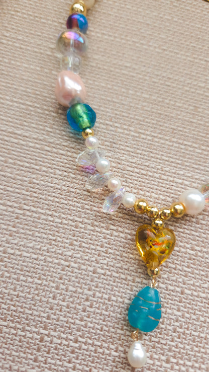 Picaflor Pearl Necklace