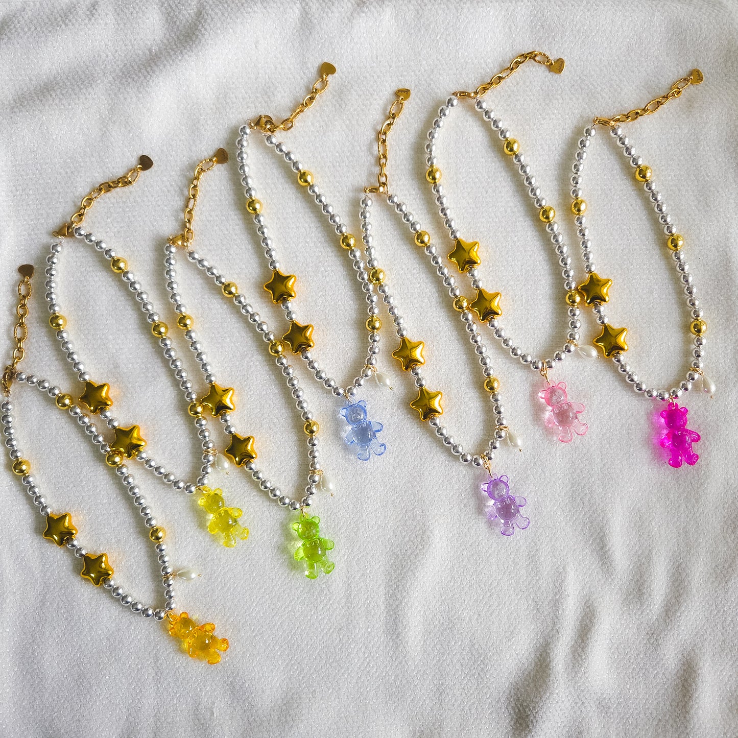Star Pop Teddy Necklace💫
