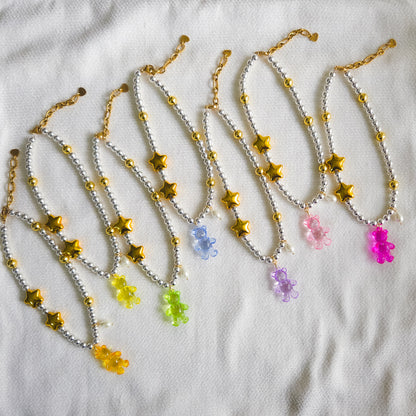 Star Pop Teddy Necklace💫