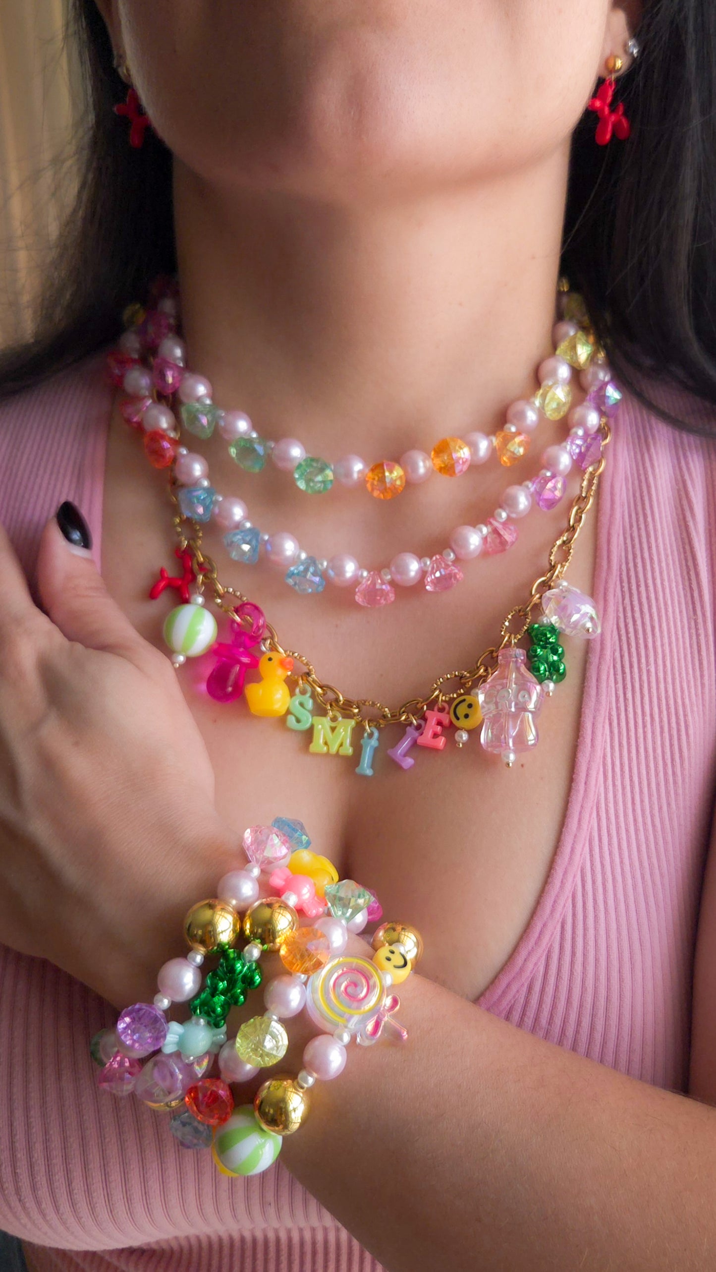 🎡Funfair Dreams Necklace 🌈 - Kawaii Main Character Energy 🎡🎀