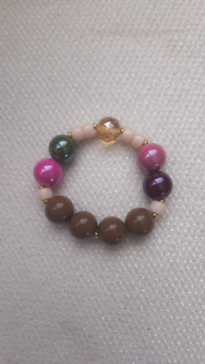 Mocha Pop Bracelet