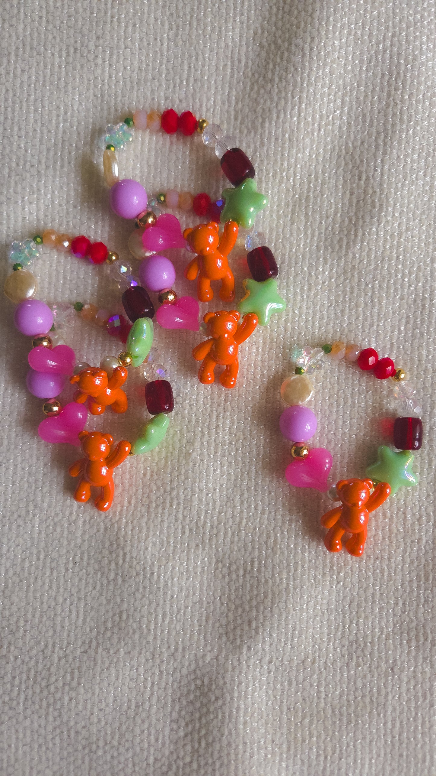 Sour Candy Teddy Bracelet