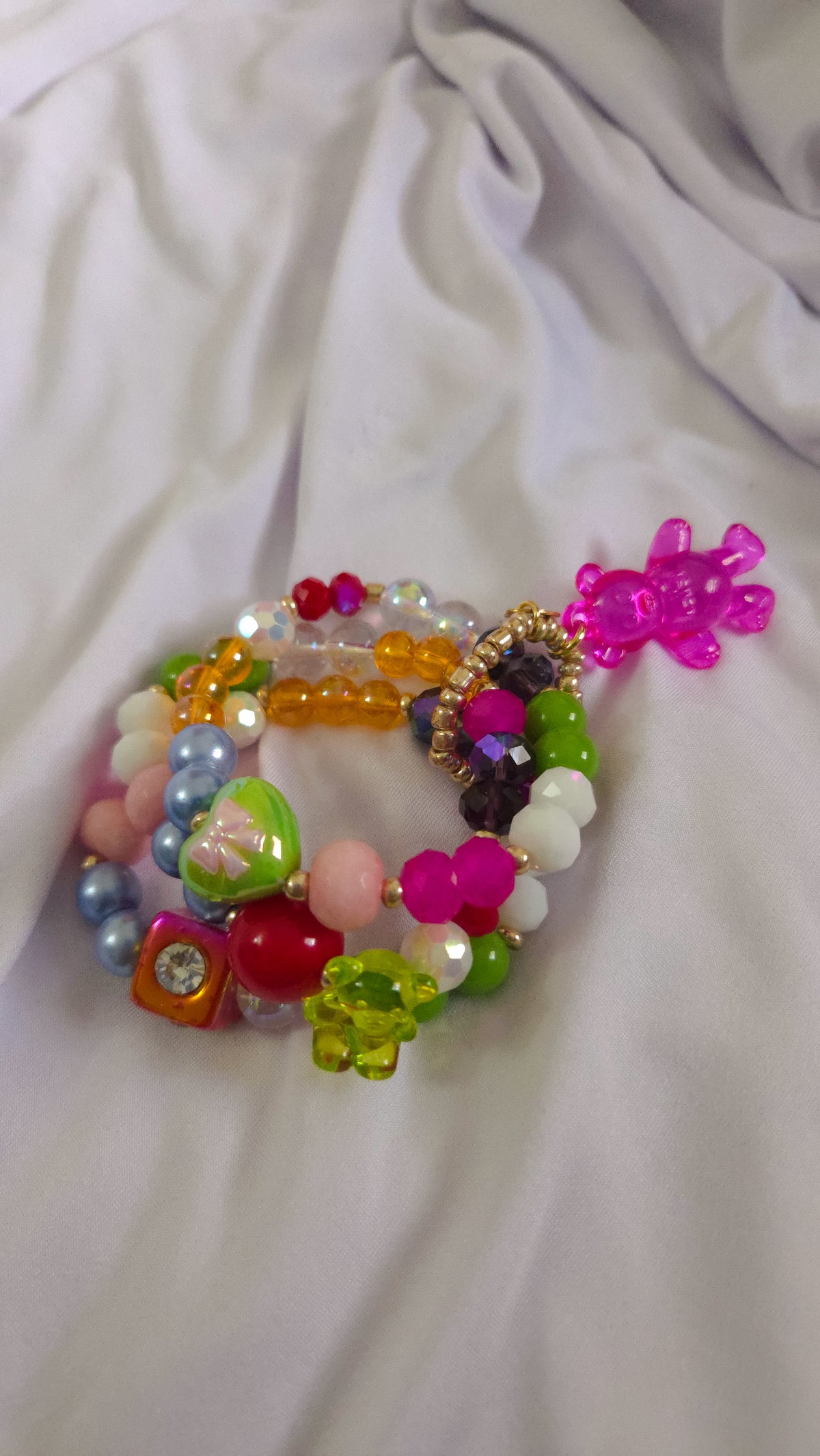 Pink Gummy Teddy Stack 💗🍬