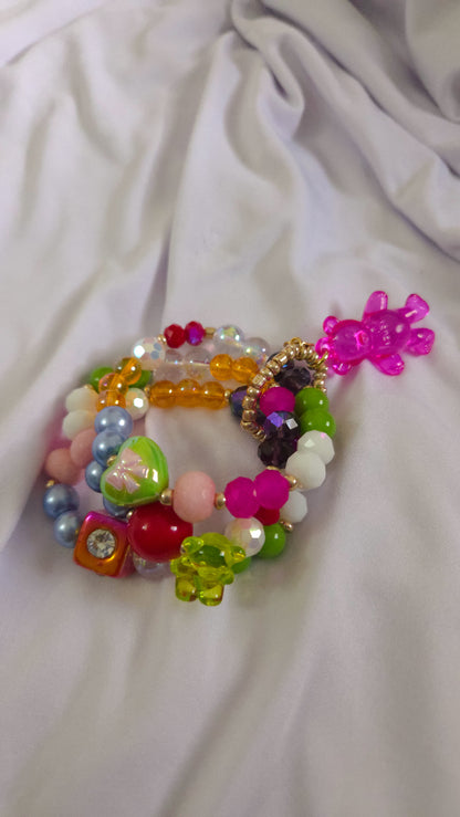 Pink Gummy Teddy Stack 💗🍬