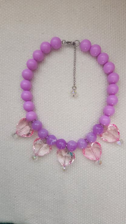 Candy Heart Pop Necklace