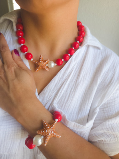 Starfish Pop Necklace