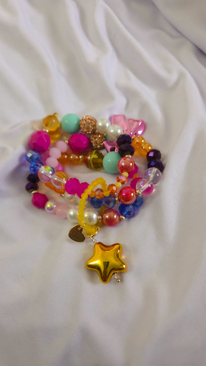 Golden Candy Crush Stack ⭐🎀