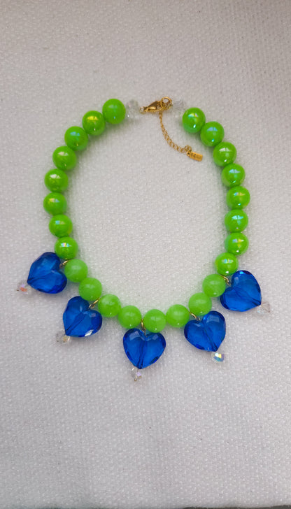 Candy Heart Pop Necklace