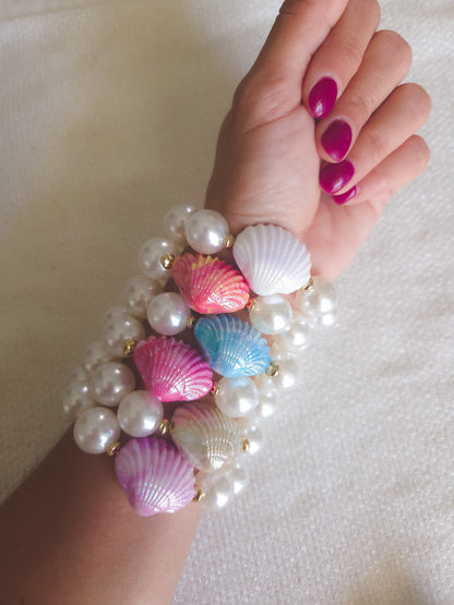 Shell Pearl Bracelet