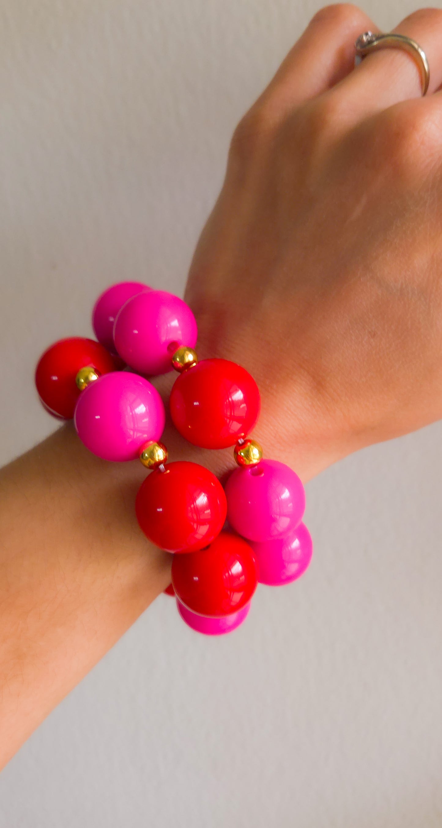 💋Candy Lips Bracelet Set | Y2K Dopamine Dressing 💋✨️💕