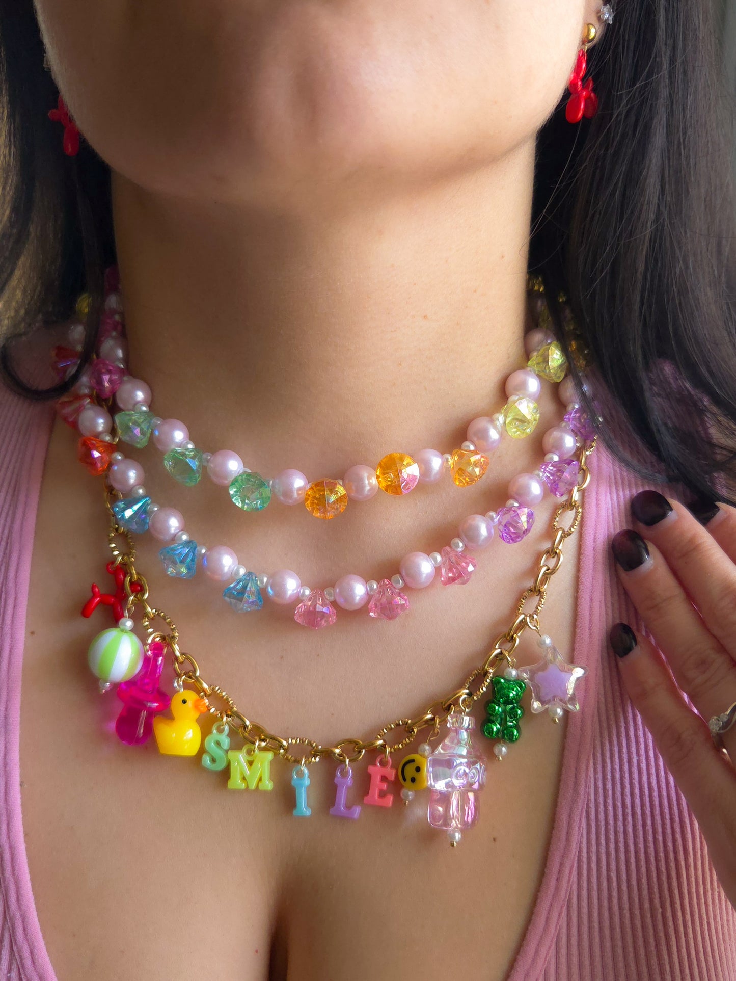 🎡Funfair Dreams Necklace 🌈 - Kawaii Main Character Energy 🎡🎀