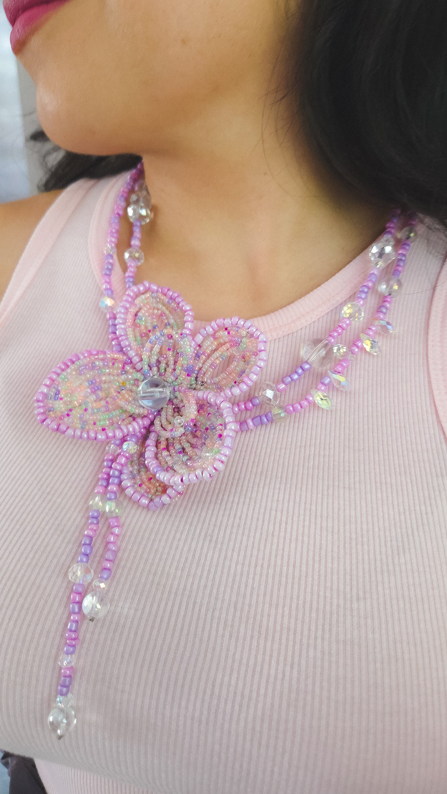 Orchid Glow Necklace