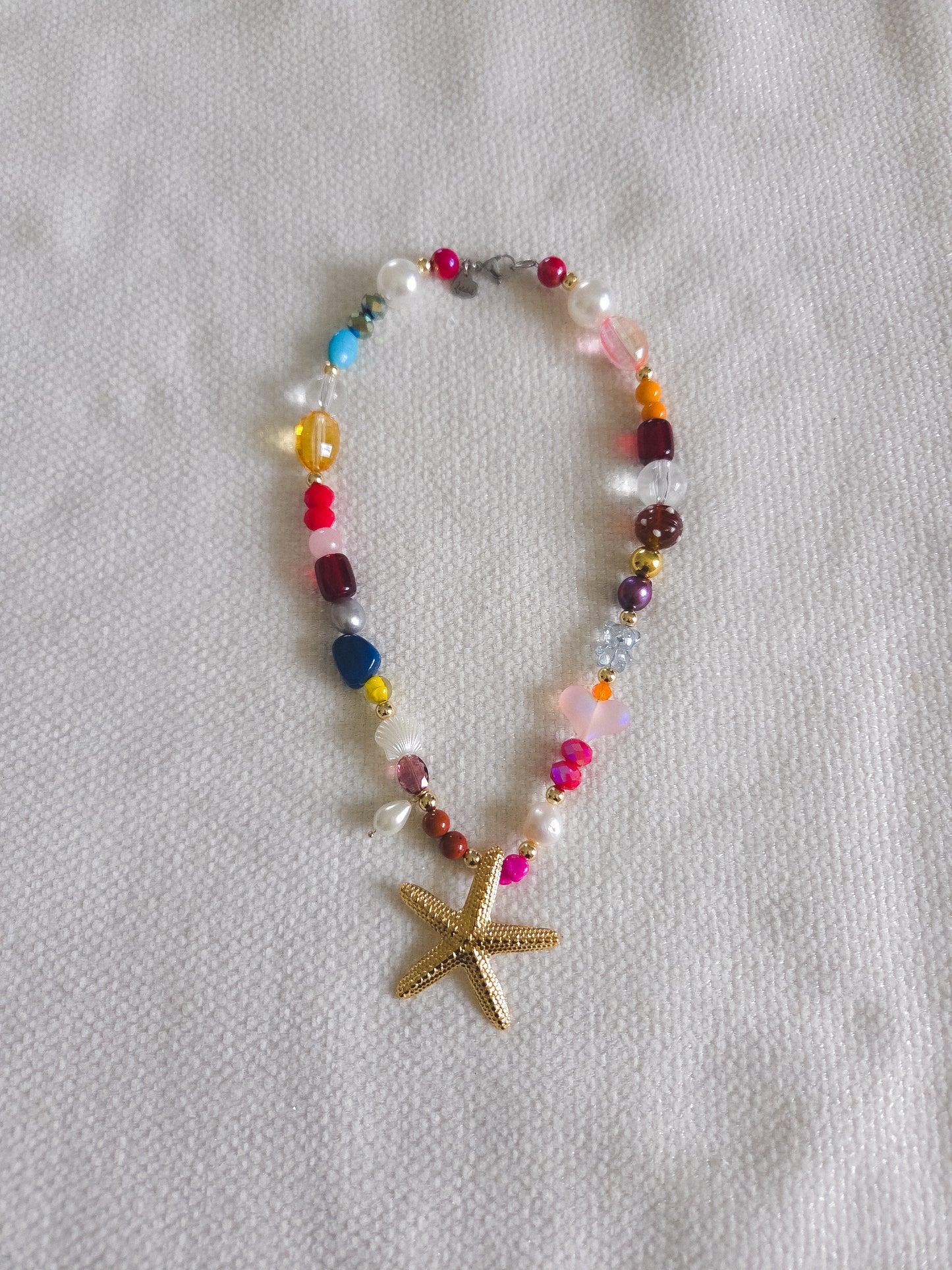 Golden Starfish Daydream Necklace