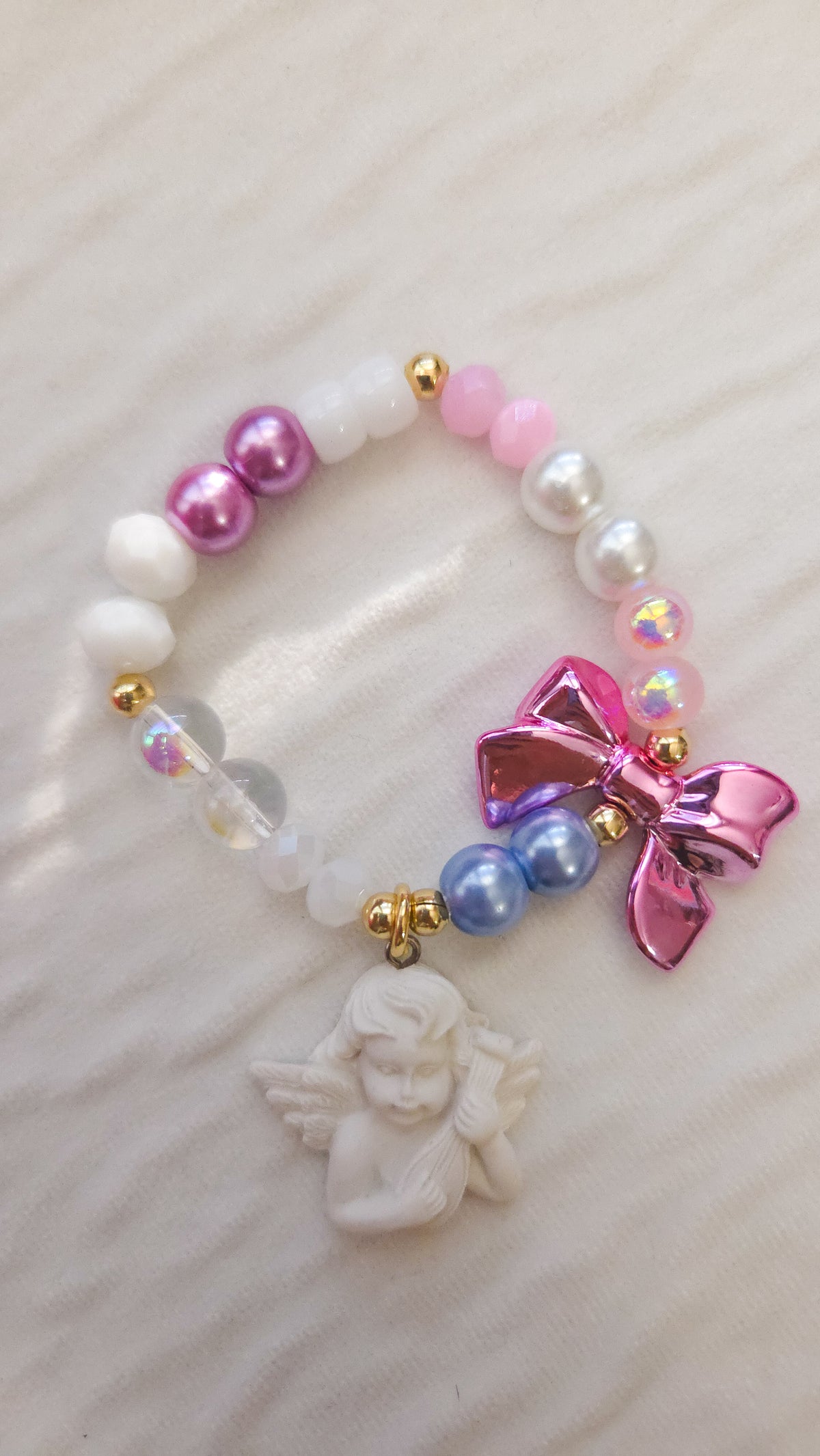 Cherub Bow Bracelet