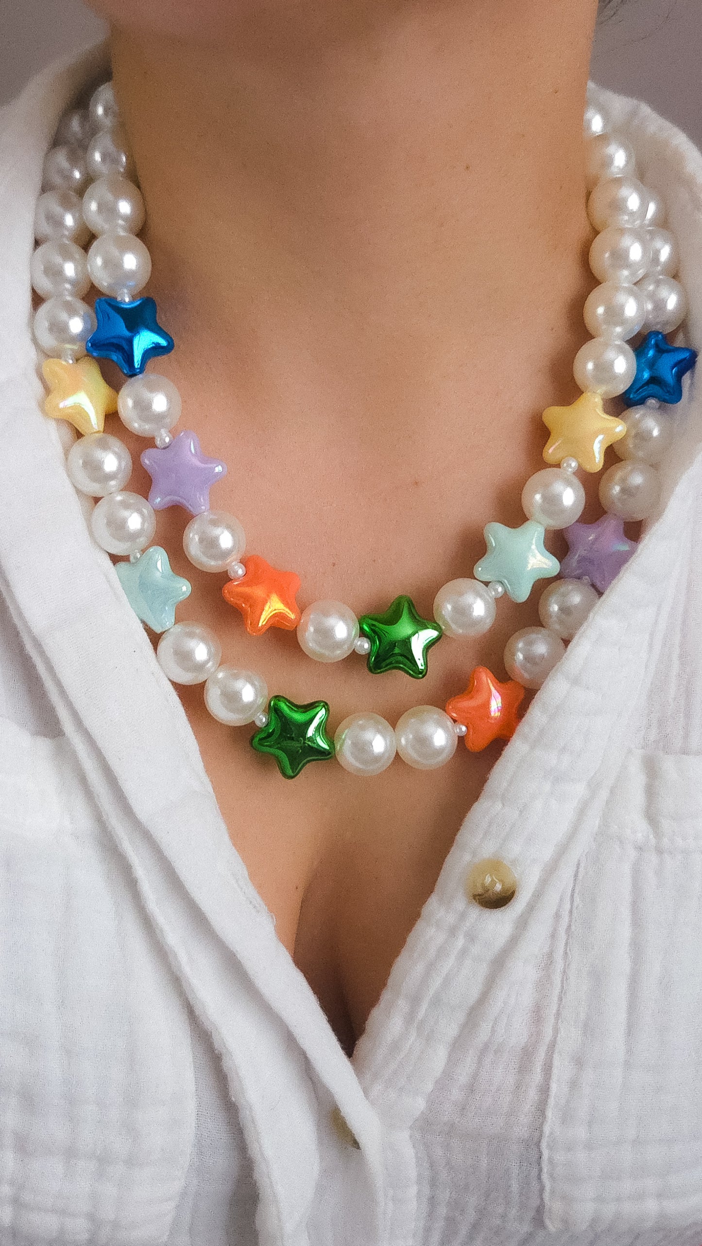 Star Pearl Necklace
