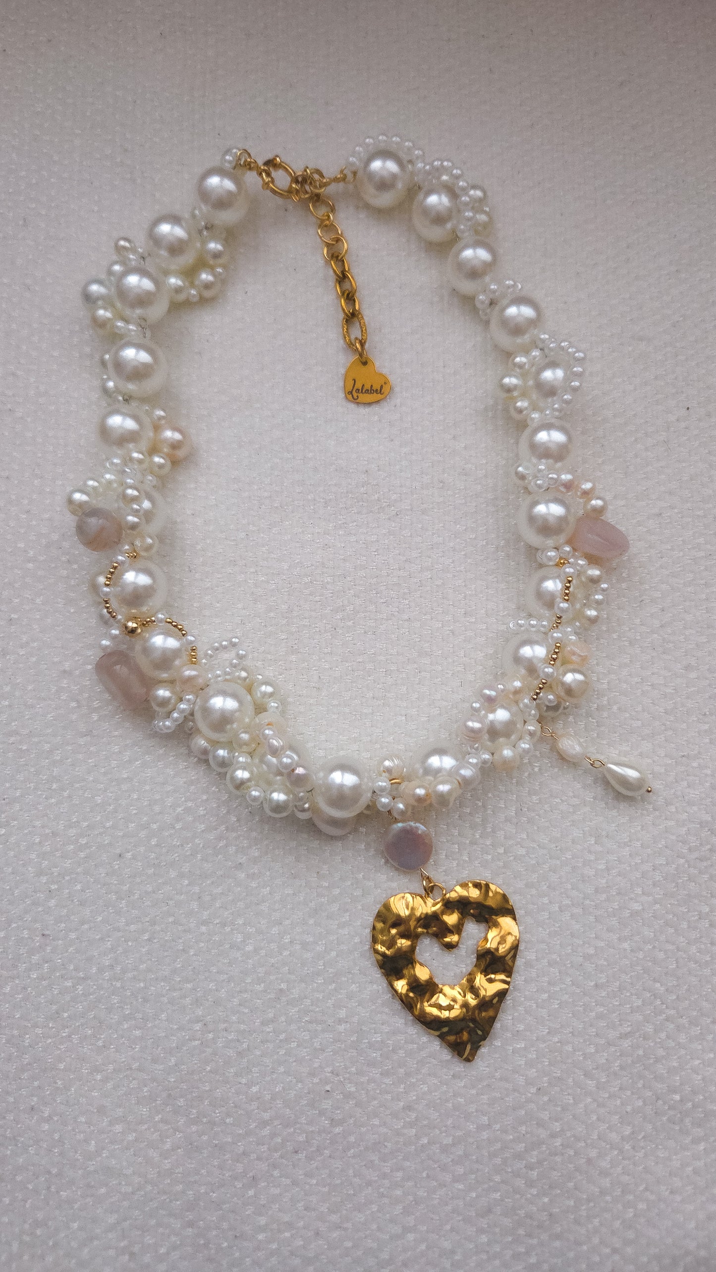 Pearl Heart Muse Necklace