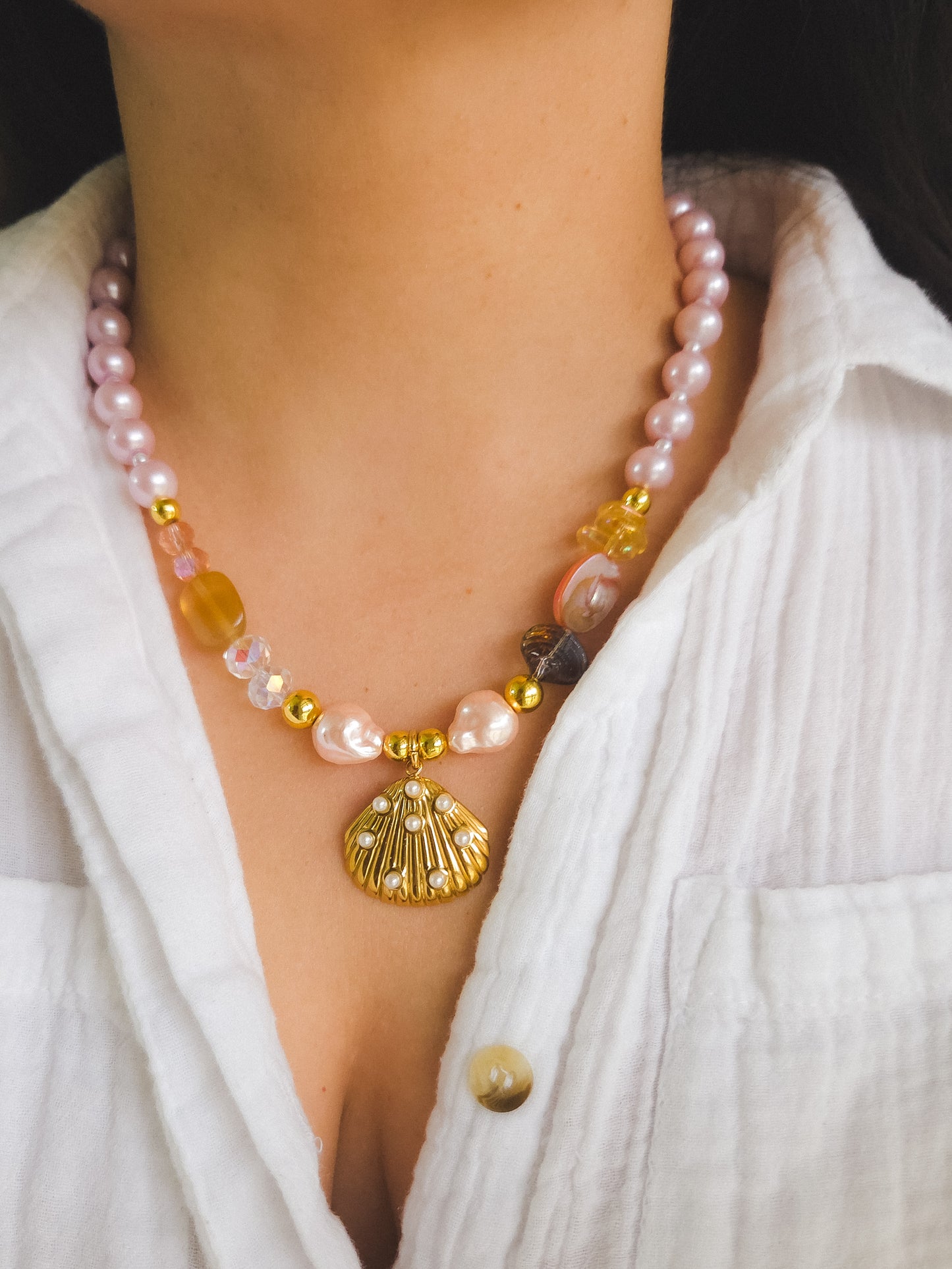 Golden Conchita Necklace