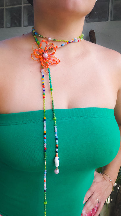 Flamboyán Bloom Lariat