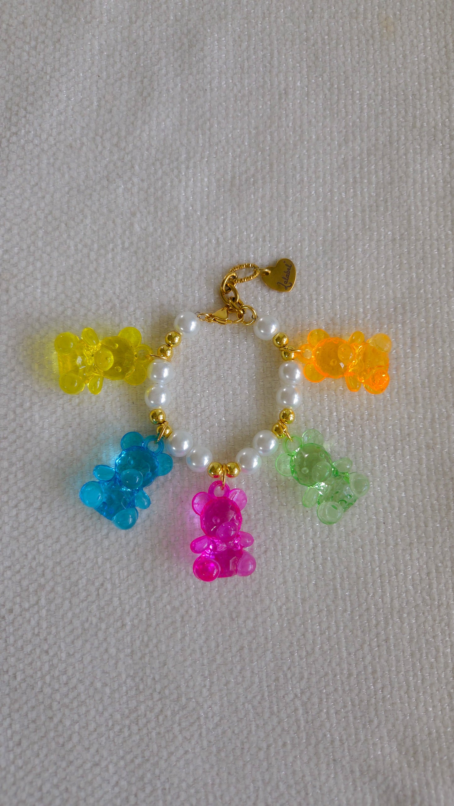 💕 My Toy Teddy Bracelet I – Classic Joy | Dopamine Dressing | Statement Jewelry