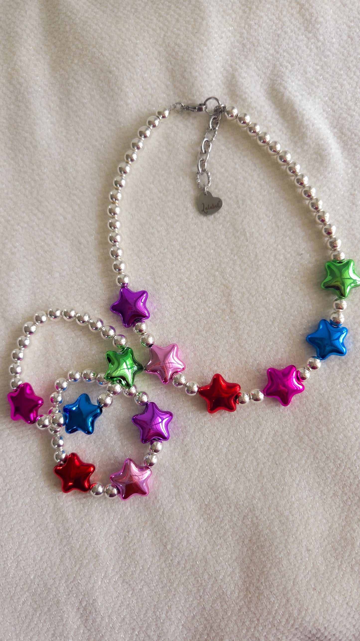 🌈✨ Cosmic Starburst Bracelet Set – Bold, Retro & Radiant ✨🌈