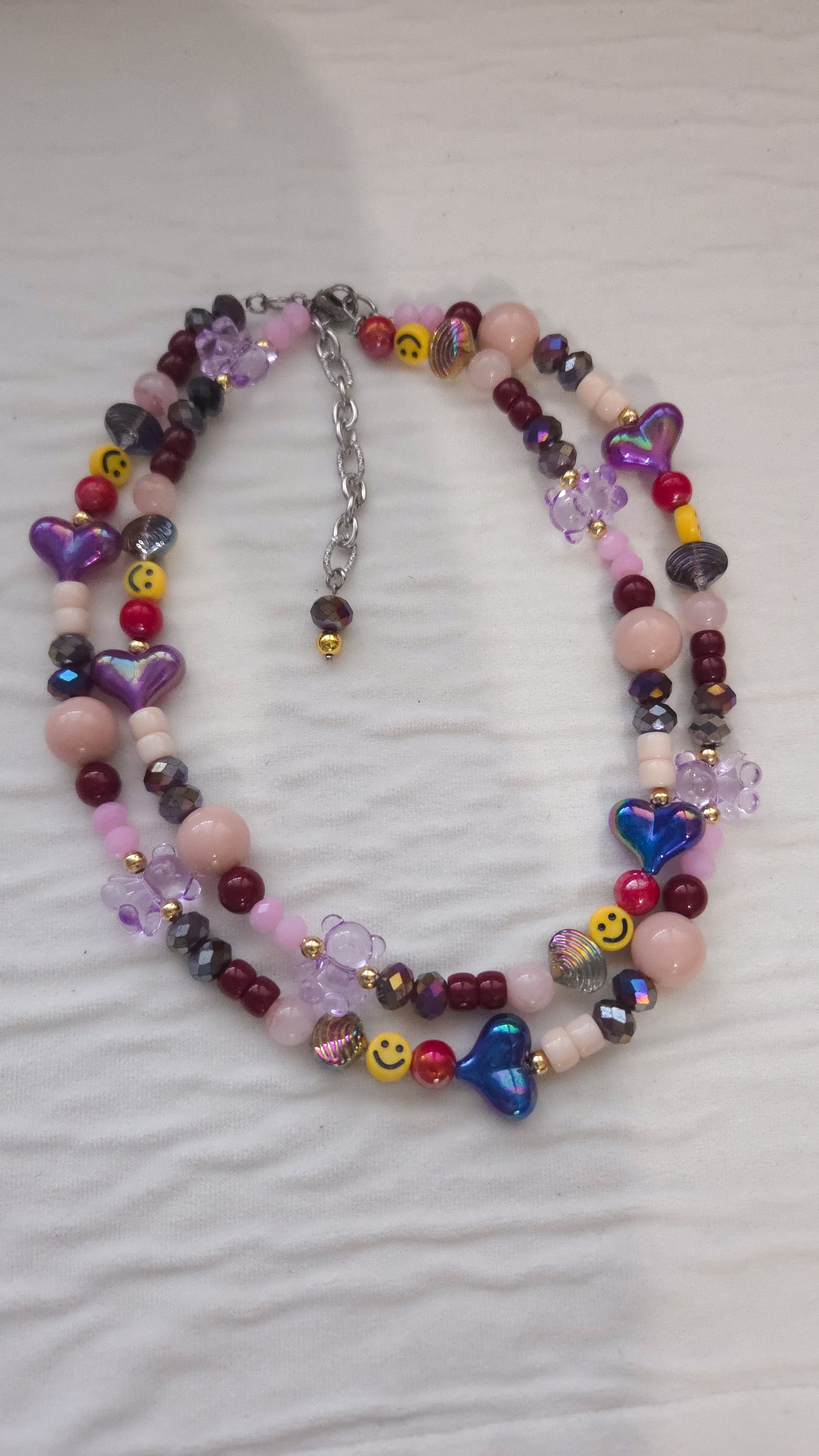 Twilight Teddy Pop Layered Necklace