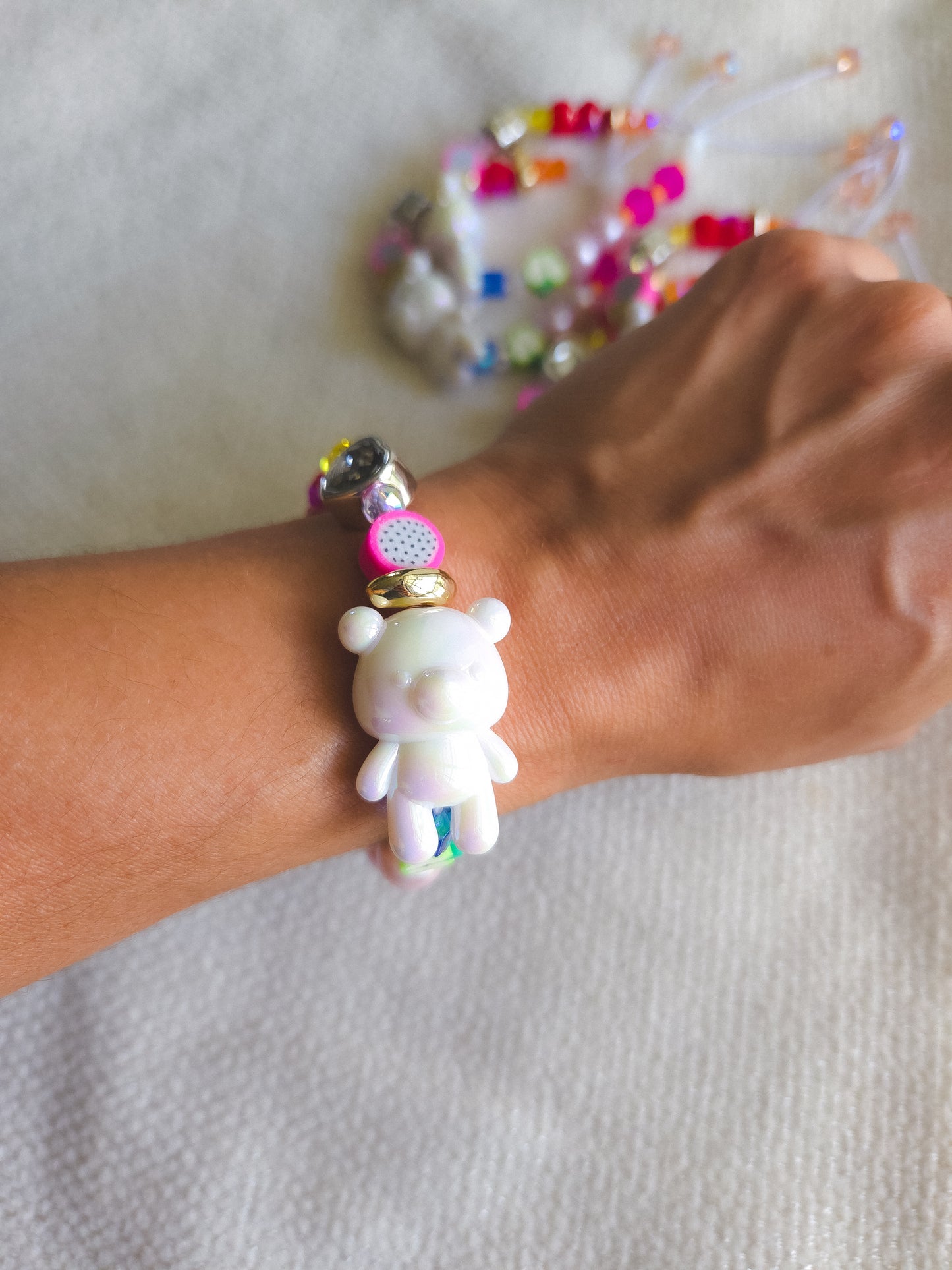 Tutti Frutti Teddy Bracelet 🍏